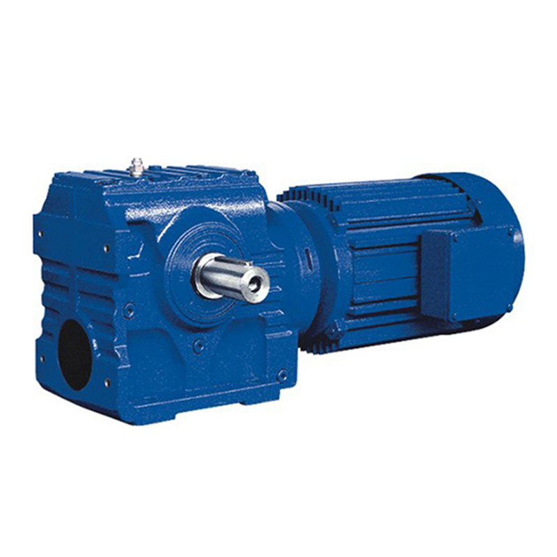 S series helical gear motor worm combination housing