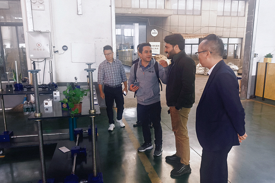 Group photo with guests