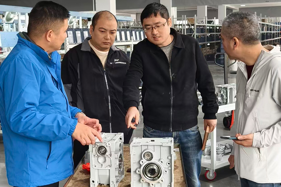 Group photo with guests