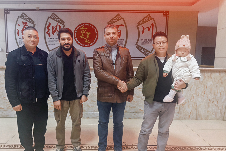 Group photo with guests