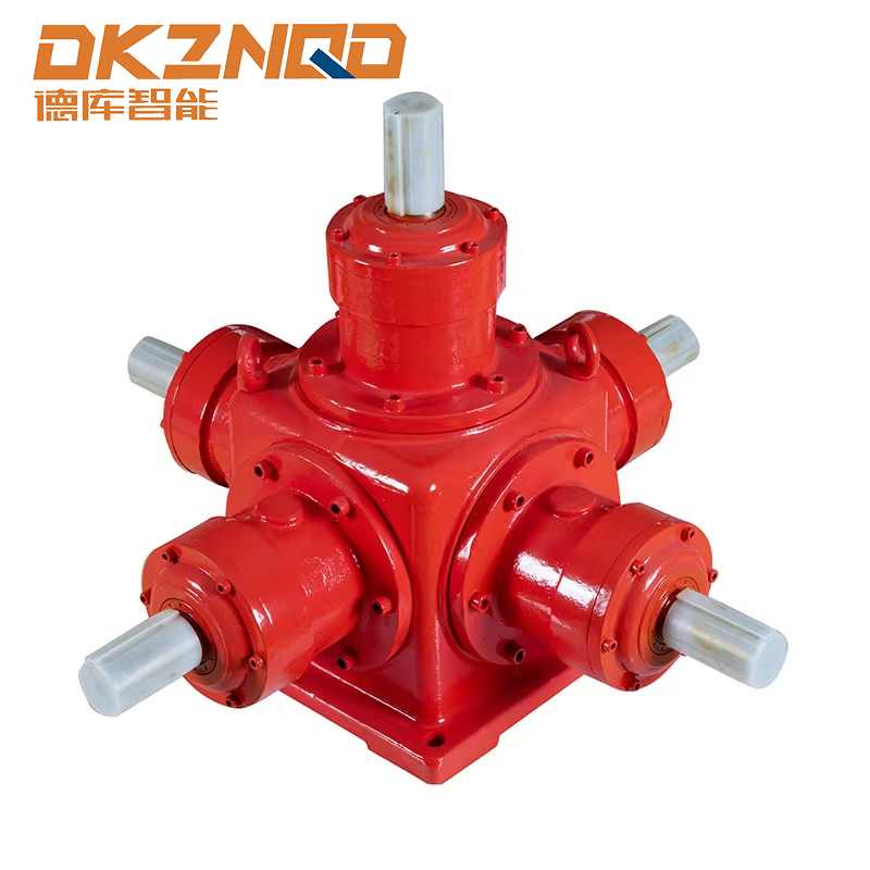 High-Torque Multi-Shaft Spiral Bevel Gearbox