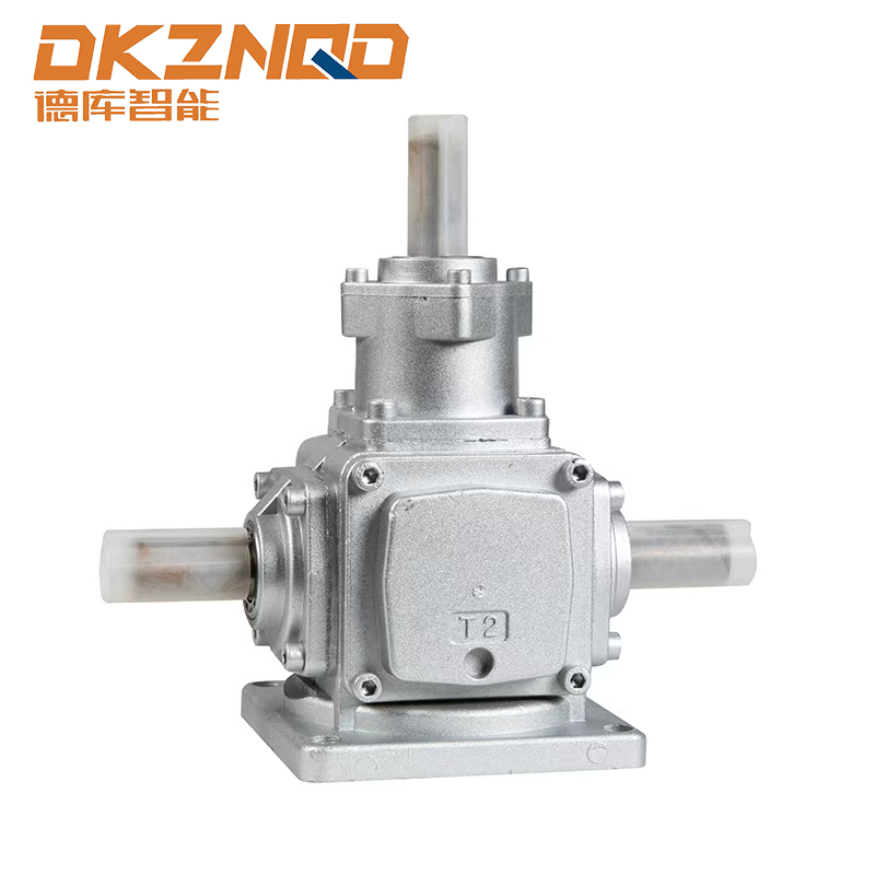 Industrial 90-Degree Heavy-Duty Alloy Spiral Bevel Gearbox