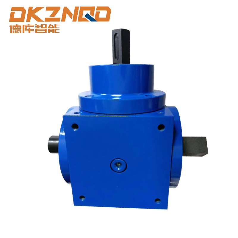 Modular Series Compact Cubic Right-Angle Bevel Gearbox