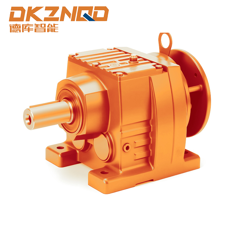 R Series Helical Gearmotor with Top-Mounted Terminal Box