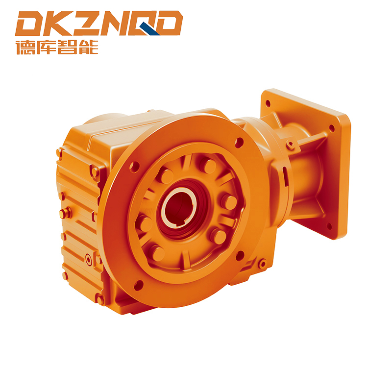 K Series Right Angle Helical-Bevel Gearbox with Solid Output Shaft