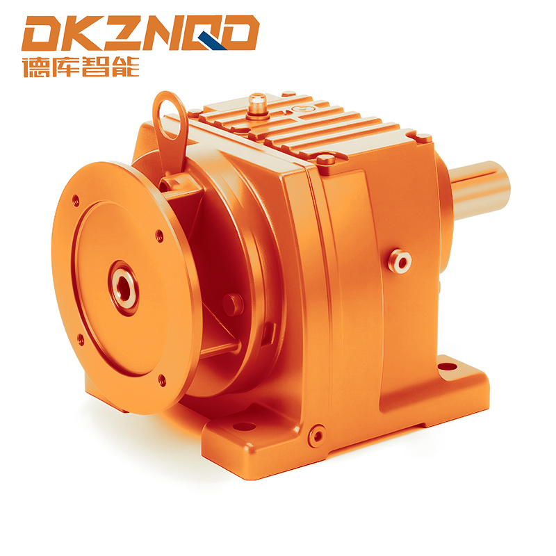 R Series Helical Gearmotor with Top-Mounted Terminal Box