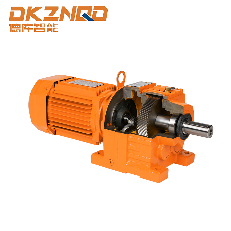 R series-helical gear reducer