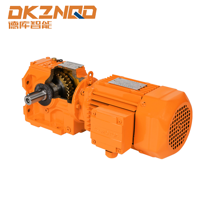 S series helical gear-worm gear motor