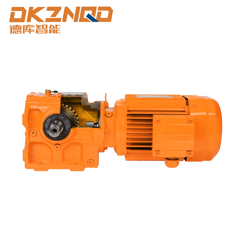 S series helical gear-worm gear motor