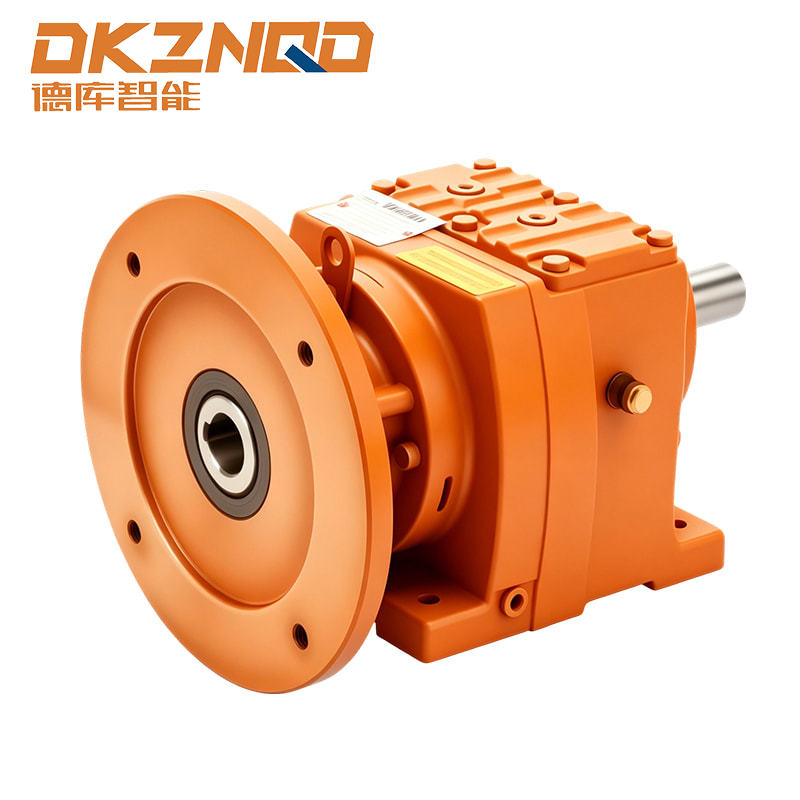 Heavy Duty R Series Helical Gearbox | Large Flange Speed Reducer
