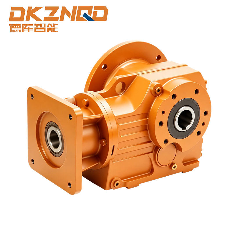 K Series Right Angle Helical-Bevel Gearbox with Solid Output Shaft