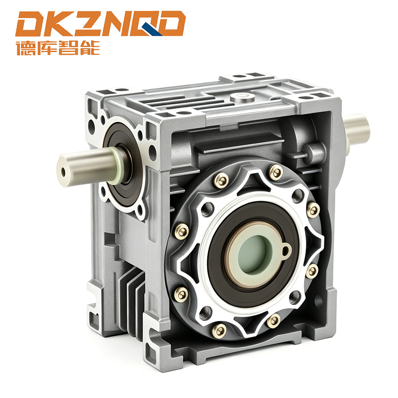 Double Extension Shaft Worm Reducer | Industrial High Torque Gearbox